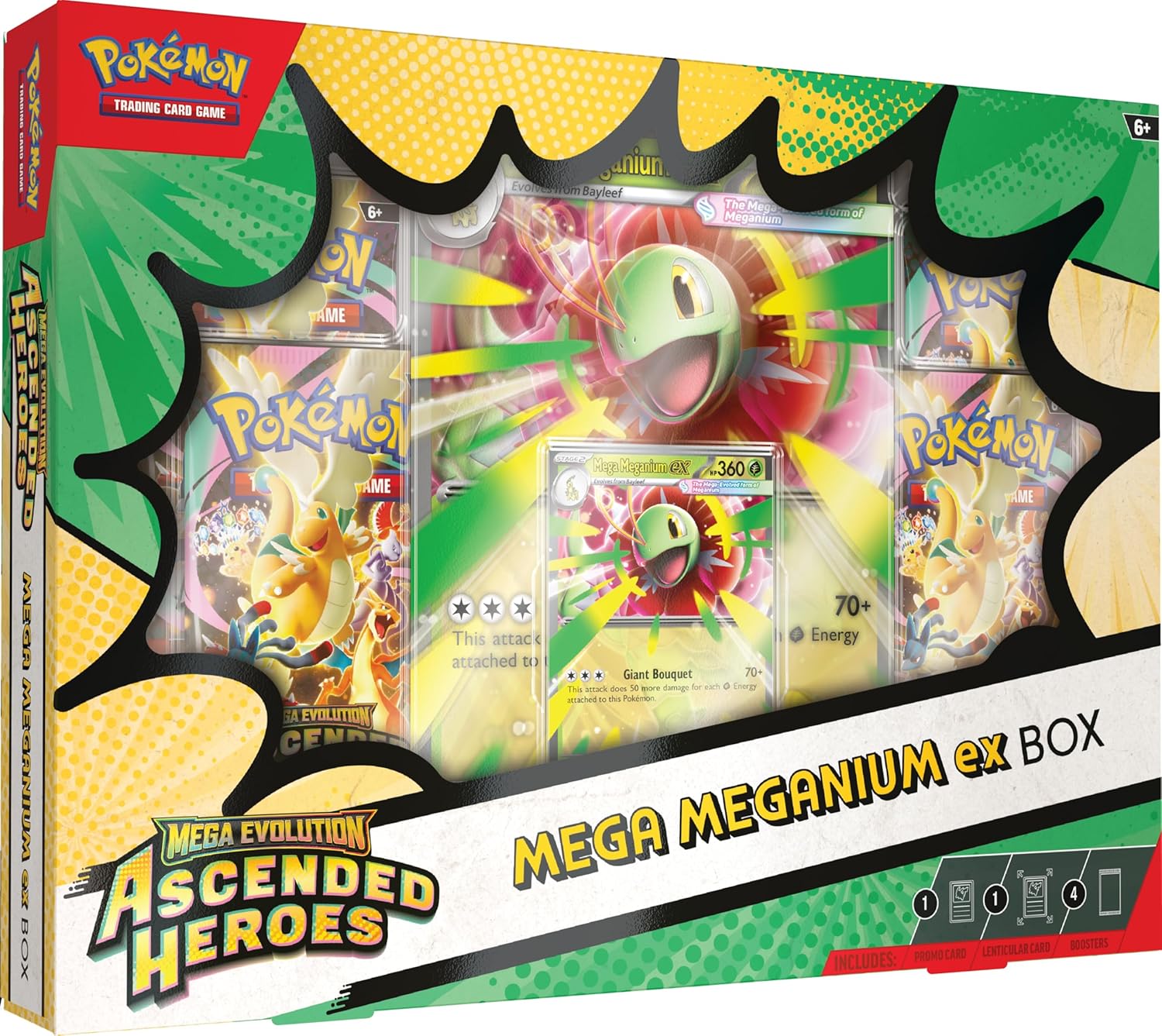 Pokémon TCG: Mega Evolution — Ascended Heroes Mega Meganium ex Box
