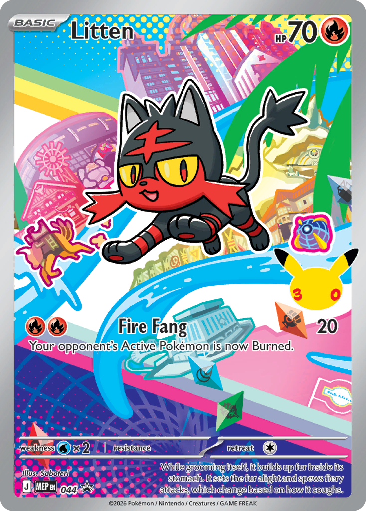 Litten 30th Anniversary First Partner Illustration promo (44)