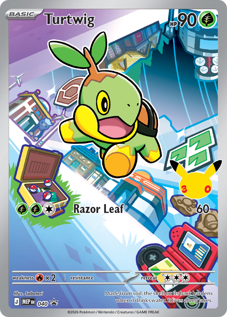 Turtwig 30th Anniversary First Partner Illustration promo (40)
